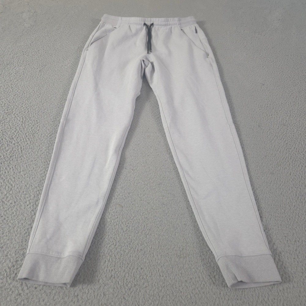Old Navy Pants Mens Small Gray Dynamic Fleece Joggers 4-Way Stretch Zip Pockets